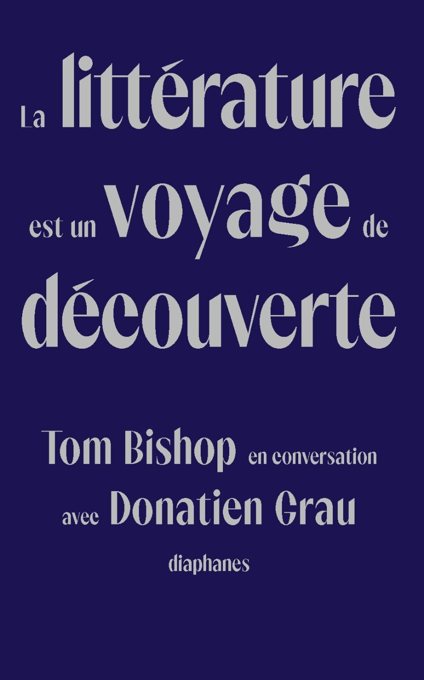 La littérature est un voyage de découverte