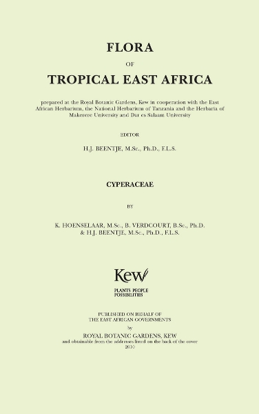 Flora of Tropical East Africa: Cyperaceae