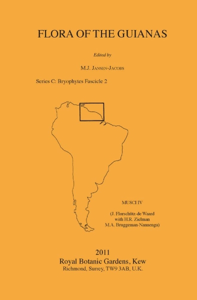 Flora of the Guianas Series C: Bryophytes Fascicle 2