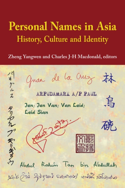Personal Names in Asia: History, Culture and Identity